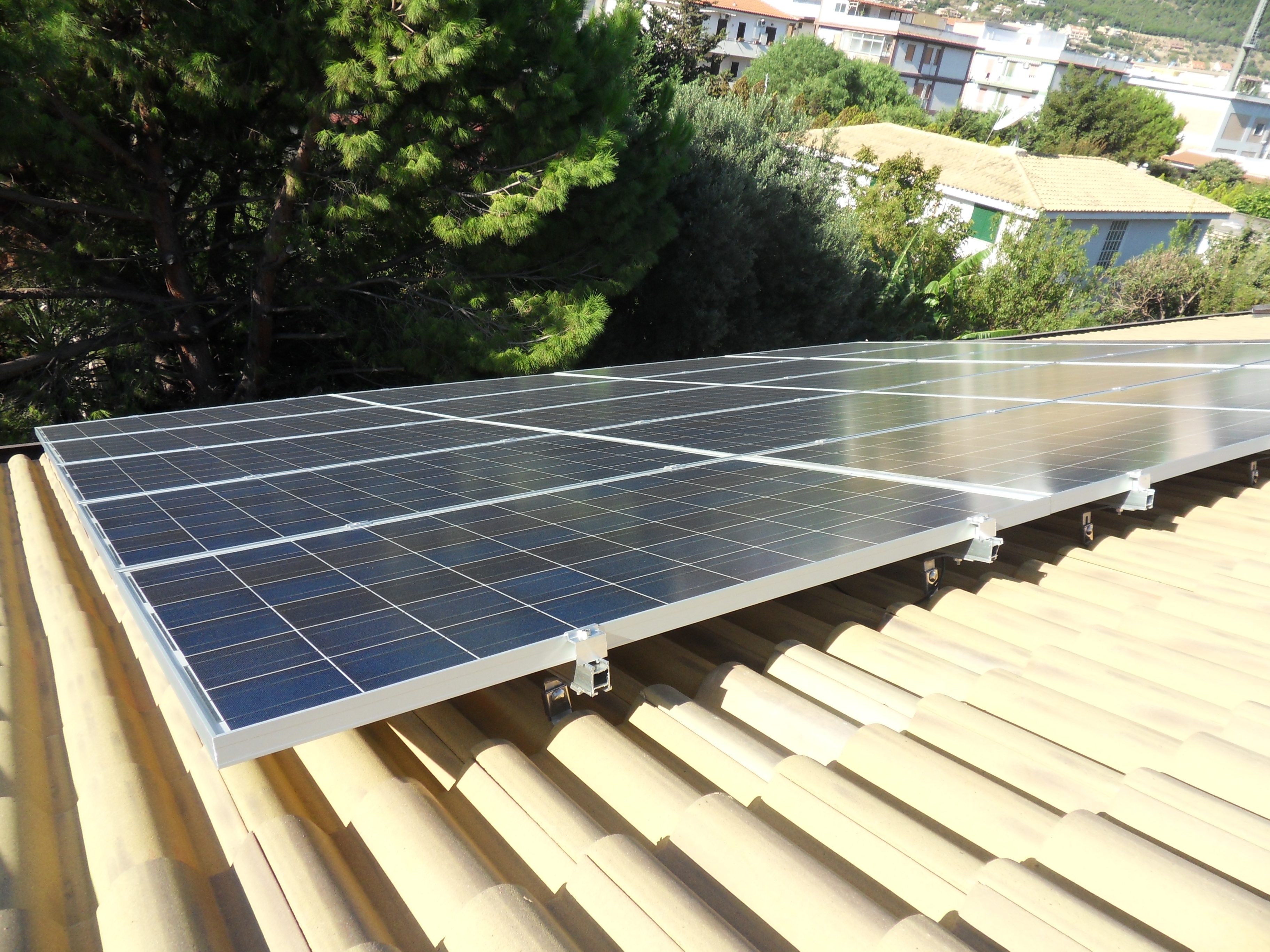 Fotovoltaico: villa con moduli SOLAR-FABRIK